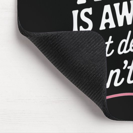 My Trainer Is Awesome But Can't Count Funny Gym Muismat (Hoek)