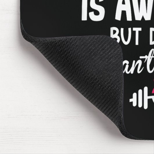 My Trainer Is Awesome But Can't Count Funny Gym Muismat (Hoek)