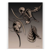 "My Transcendental Vision", glanzend Poster Perfect Poster (Voorkant)