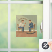 My Two Cents Raamsticker (Huis)