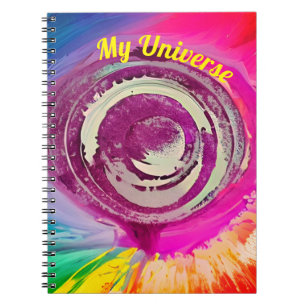 "My Universe" - Artistic Galaxy Notitieboek