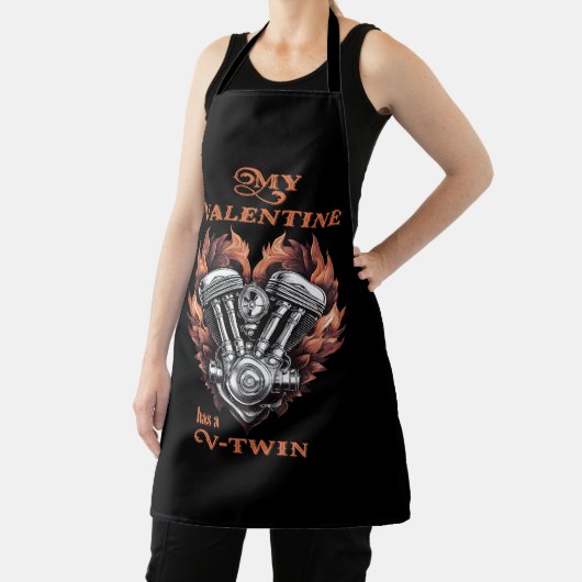 My Valentine has a V-Twin, Biker Schort (Insitu)