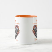 My Valentine has a V-Twin, Biker style Mok (Midden)