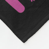 My Valentine Has Paws  Fleece Deken (Hoek)