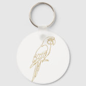 My Valentine is a Shamrock Funny St. Patrick's Day Sleutelhanger (Achterkant)