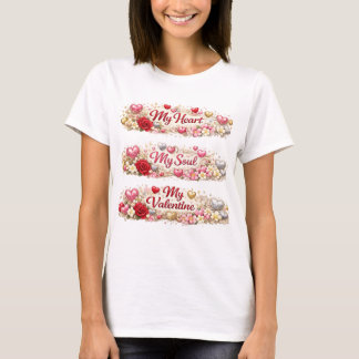 My Valentine Love T-Shirt Romantic Gift