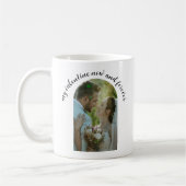 My Valentine Photo Romantic Heart Mug (Gauche)