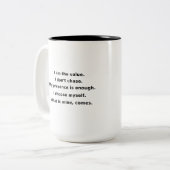 My Value Isn’t Negotiable | Power Self-Love Mug (Devant gauche)