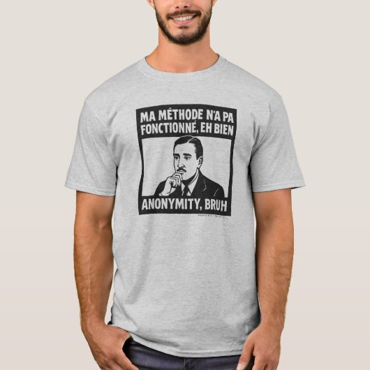 My Way Didn't Work - French - Men's Basic T-Shirt (Devant)