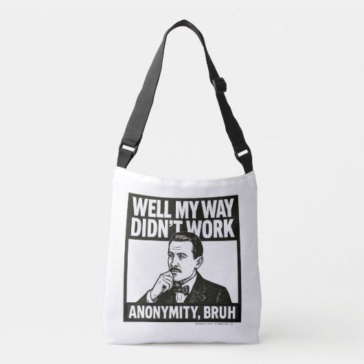 My Way Didn't Work - Tote Crossbody Tas (Voorkant)