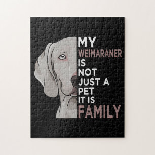 My Weimaraner is Family Legpuzzel