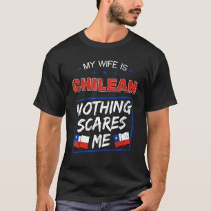 My Wife is Chilean Republic Of Chile Heritage Root T-shirt