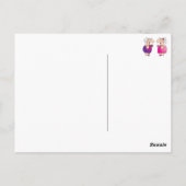 MY WIG Briefkaart beroemd gemaakt door April McCal (Achterkant)