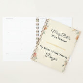 My Word Of The Year Is Prayer Floral (Devant avec enveloppe)