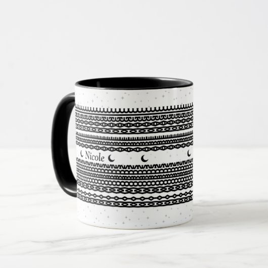 My Words Are Magic-Custom Hidden Message Mug (Devant gauche)