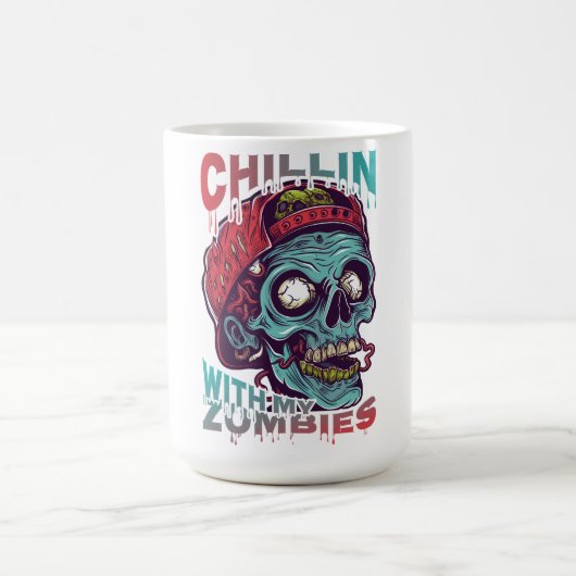 My Zombies Mug | Funny Halloween Horror (Centre)