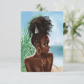 Mya Carte de remerciements (Debout devant)