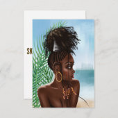 Mya Carte de remerciements (Devant / Derrière)