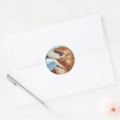 Mya - Roodstaart Hawk Sticker (Envelop)