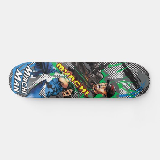 Myachi Man Schaats Deck Skateboard (Horizontaal)
