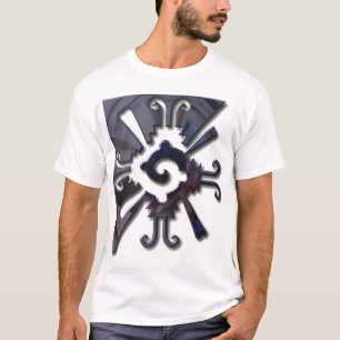 Myan Hunab Ku - Black Chrome T-shirt