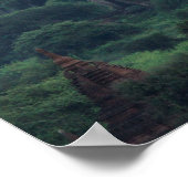 Myanmar, Bagan Sunrise Poster (Hoek)