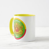 Myanmar Erfgoed Embleem Mok (Voorkant links)
