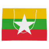 Myanmar Flag Groot Cadeauzakje (Voorkant)
