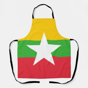 Myanmar Flag Schort