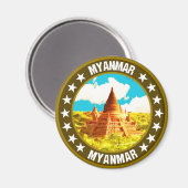 Myanmar Magneet (Voorkant / Achterkant)