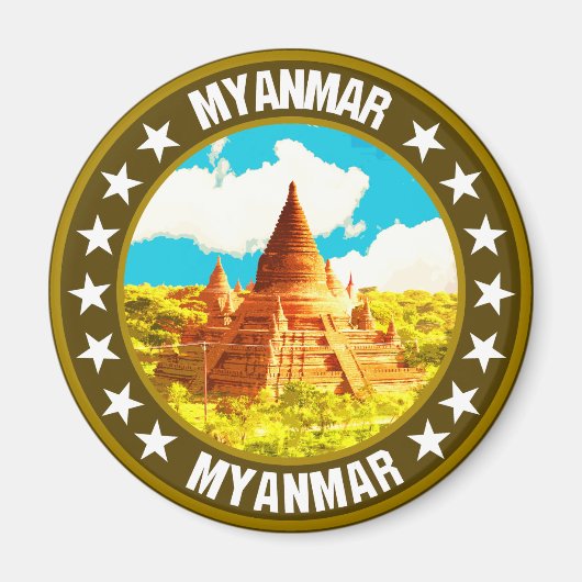 Myanmar Magneet (Voorkant)