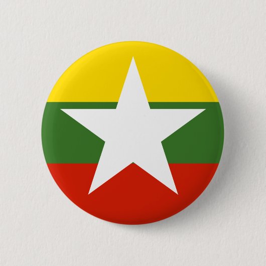 myanmar ronde button 5,7 cm (Voorkant)