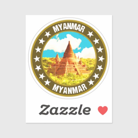 Myanmar Sticker (Vel)