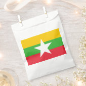 Myanmar-vlag Bedankzakje (Geknipt)