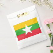 Myanmar-vlag Bedankzakje (Gezegeld)