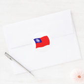 Myanmar Vlag Sticker (Envelop)