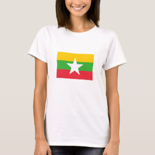 Myanmar-vlag T-shirt
