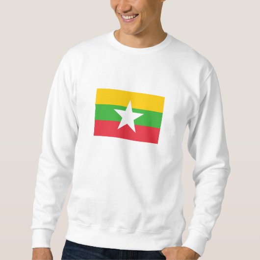 Myanmar-vlag Trui (Voorkant)