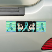 Myasthenia Gravis Awareness Bumpersticker (Op auto)