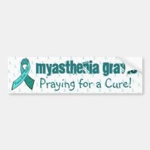 Myasthenia Gravis Awareness Bumpersticker