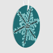 Myasthenia Gravis Awareness [c] Ornament (voorkant)