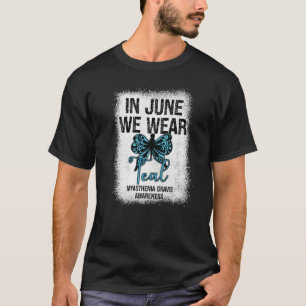 Myasthenia Gravis Awareness In juni Draag we Blauw T-shirt