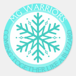 Myasthenia gravis Geen twee sneeuwvlokken sticker