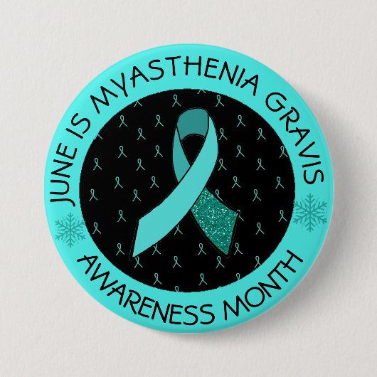 Myasthenia Gravis Hope Button Butterfly (Voorkant)