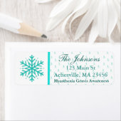 Myasthenia Gravis Return Address Labels (Insitu)