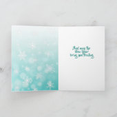 Myasthenia Gravis Salutation Carte de Noël (Intérieur)