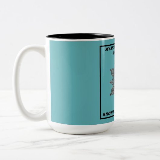 Myasthenia Gravis Sensibilisation Café Mug (Gauche)