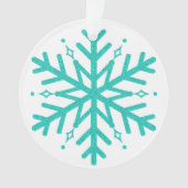 Myasthenia Gravis Snowflake kerstversiering Ornament (voorkant)