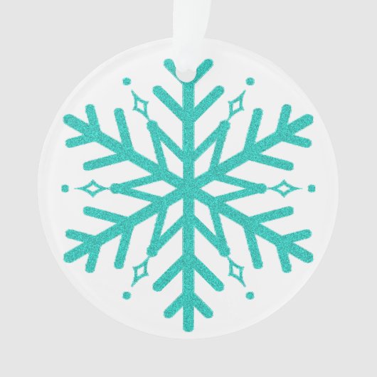 Myasthenia Gravis Snowflake kerstversiering Ornament (voorkant)