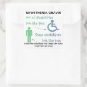 Myasthenia Gravis STICKER (Sac)